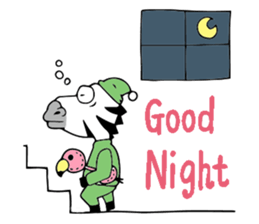 Flamingo and Zebra sticker #3683045