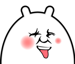 Pictogram rabbit sticker #3683119