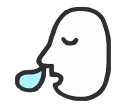 Simple side face sticker #3683242