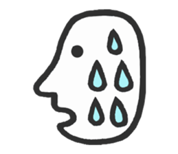 Simple side face sticker #3683265