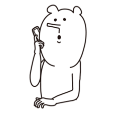 Nose is long bear sticker #3683371