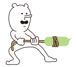 Nose is long bear sticker #3683377