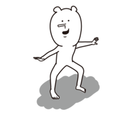 Nose is long bear sticker #3683387