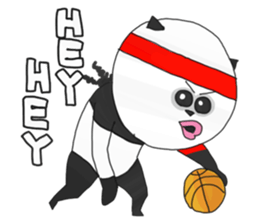 Panda's Basketball sticker #3683415