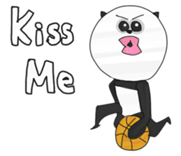 Panda's Basketball sticker #3683421