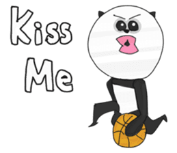 Panda's Basketball sticker #3683421