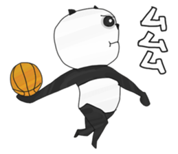 Panda's Basketball sticker #3683424
