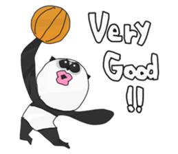 Panda's Basketball sticker #3683430