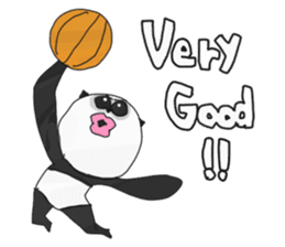 Panda's Basketball sticker #3683430