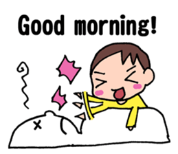 No baby No life (English edition) sticker #3683511