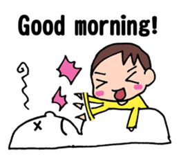 No baby No life (English edition) sticker #3683511