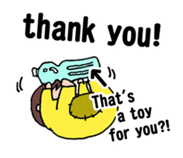 No baby No life (English edition) sticker #3683519