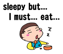 No baby No life (English edition) sticker #3683522