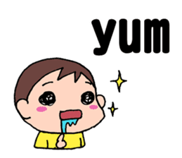 No baby No life (English edition) sticker #3683526