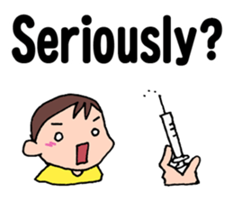 No baby No life (English edition) sticker #3683528