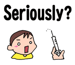 No baby No life (English edition) sticker #3683528