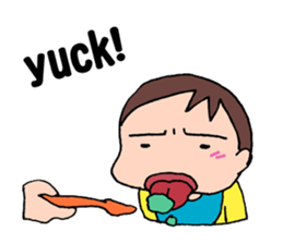 No baby No life (English edition) sticker #3683535