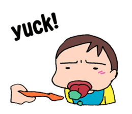 No baby No life (English edition) sticker #3683535