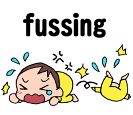 No baby No life (English edition) sticker #3683536