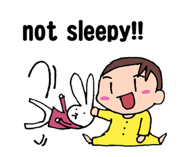 No baby No life (English edition) sticker #3683537