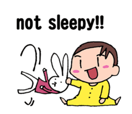 No baby No life (English edition) sticker #3683537