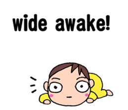 No baby No life (English edition) sticker #3683538