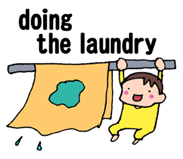 No baby No life (English edition) sticker #3683546