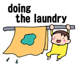 No baby No life (English edition) sticker #3683546