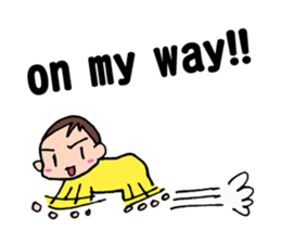 No baby No life (English edition) sticker #3683549