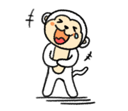 Graffiti monkey on the note Vol.1 sticker #3683664