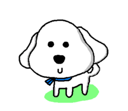 Blankly dog sticker #3683951