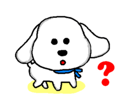 Blankly dog sticker #3683952