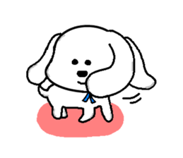 Blankly dog sticker #3683972