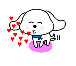 Blankly dog sticker #3683982