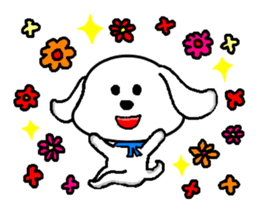 Blankly dog sticker #3683986