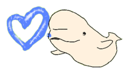 Beluga life sticker #3684074