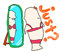 Beluga life sticker #3684075