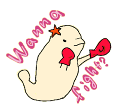 Beluga life sticker #3684080