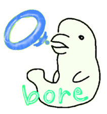 Beluga life sticker #3684086