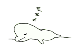 Beluga life sticker #3684090