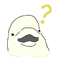 Beluga life sticker #3684093