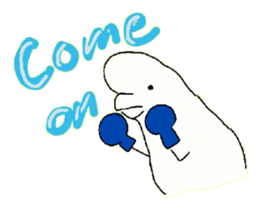 Beluga life sticker #3684095