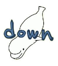 Beluga life sticker #3684098