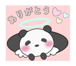 Daily life of Angel Panda sticker #3684111