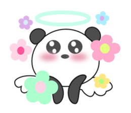 Daily life of Angel Panda sticker #3684116