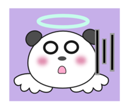Daily life of Angel Panda sticker #3684117