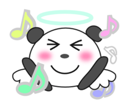 Daily life of Angel Panda sticker #3684118