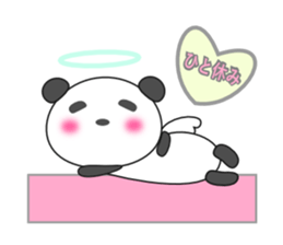 Daily life of Angel Panda sticker #3684124