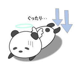 Daily life of Angel Panda sticker #3684126