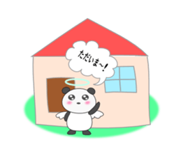 Daily life of Angel Panda sticker #3684127